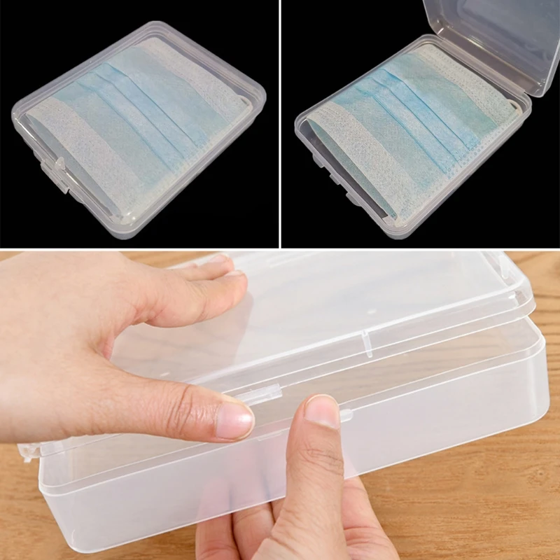 Portable Transparent Flat Mask Storage Case Anti-dust Mask Box Home Outdoor Practical Store Collection Supplies Health
Portable Transparent Flat Mask Storage Case Anti-dust Mask Box Home Outdoor Practical Store Collection Supplies Health