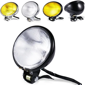 DC 12V Universal Motorcycle Headlamp Moto Retro Black Fog Lamp Spotlight Scooter Refit Headlamp Motorbike Fashion Head Light
DC 12V Universal Motorcycle Headlamp Moto Retro Black Fog Lamp Spotlight Scooter Refit Headlamp Motorbike Fashion Head Light