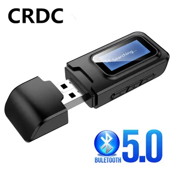 USB Dongle Bluetooth 5.0 Audio Receiver Transmitter with LCD Display 2IN1 Mini 3.5mm Jack AUX USB Wireless Adapter for TV Car PC
USB Dongle Bluetooth 5.0 Audio Receiver Transmitter with LCD Display 2IN1 Mini 3.5mm Jack AUX USB Wireless Adapter for TV Car PC