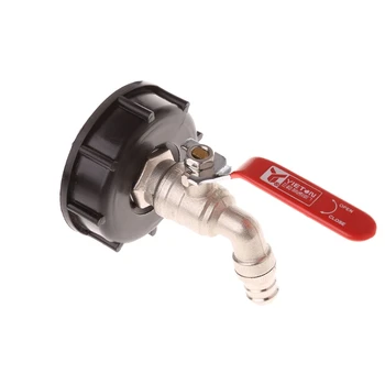 IBC Tote Tank Food Grade Drain Adapter 3.03in Coarse Thread To 3/4" Brass Hose Faucet Valve
IBC Tote Tank Food Grade Drain Adapter 3.03in Coarse Thread To 3/4" Brass Hose Faucet Valve