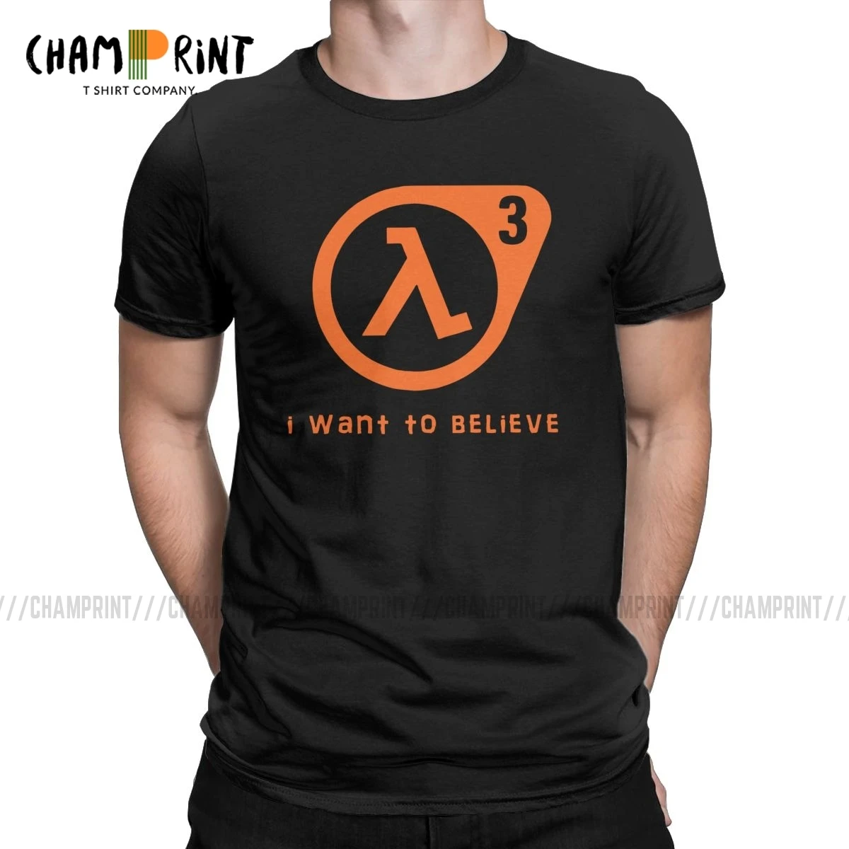 Half Life 3 I Want To Believe T Shirts for Men Pure Cotton Vintage T-Shirt Round Collar Tees Short Sleeve Tops Plus Size
Half Life 3 I Want To Believe T Shirts for Men Pure Cotton Vintage T-Shirt Round Collar Tees Short Sleeve Tops Plus Size