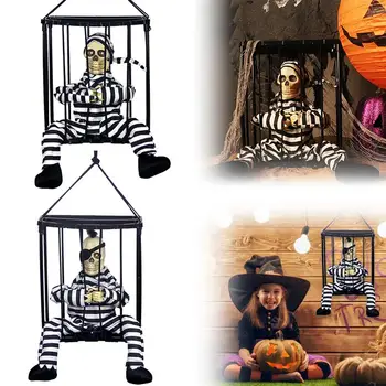 Voice-Control Death Prisoner Hanging Ghost With Light And Sound Function Infrared Halloween Horror Props Without Battery
Voice-Control Death Prisoner Hanging Ghost With Light And Sound Function Infrared Halloween Horror Props Without Battery