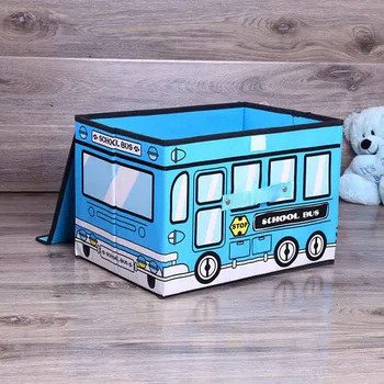 Cute Cartoon Storage Box Cartoon Pattern Toy Storage Box Bus Shaped Storage Box Waterproof Toy Storage Box Organizers
Cute Cartoon Storage Box Cartoon Pattern Toy Storage Box Bus Shaped Storage Box Waterproof Toy Storage Box Organizers