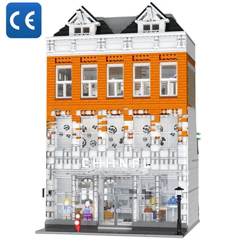 Blocks Creator Expert Designer City Technic Architecture Girls Shopping Street with Light Bricks Toys for Children
Blocks Creator Expert Designer City Technic Architecture Girls Shopping Street with Light Bricks Toys for Children