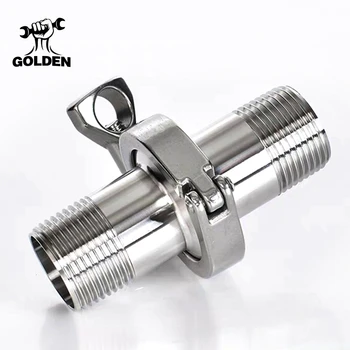 1/4" - 2-1/2" O.D Tri Clamp 1.5"-3" Cover Thread Ferrule Adapter Stainless Steel 304 with Sillicon Gasket Pipe Fitting 50.5-91mm
1/4" - 2-1/2" O.D Tri Clamp 1.5"-3" Cover Thread Ferrule Adapter Stainless Steel 304 with Sillicon Gasket Pipe Fitting 50.5-91mm