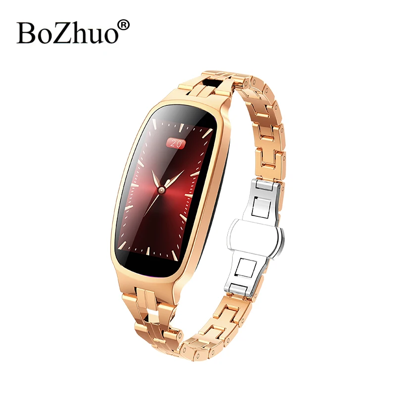 

B72 Fashion Smart Band Watch Women Heart Rate Monitoring Blood Pressure With Smart Bracelet Female Physiological Cycle Reminder