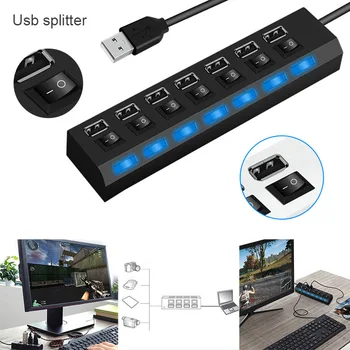 4-port Splitter/7-port Splitter Hub Usb Splitter Computer Notebook Mouse Keyboard OTG Adapter GDeals
4-port Splitter/7-port Splitter Hub Usb Splitter Computer Notebook Mouse Keyboard OTG Adapter GDeals