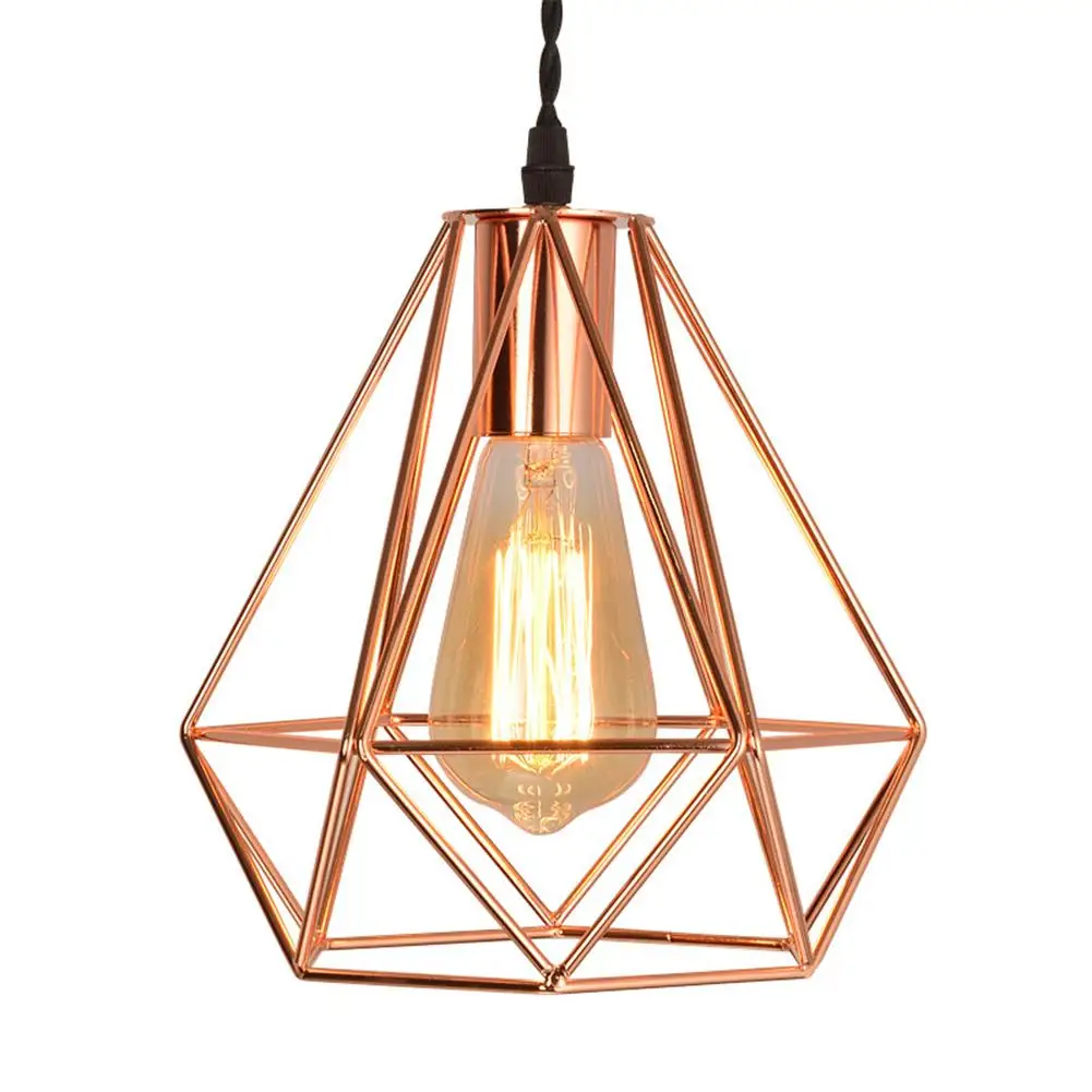 Modern Industrial Vintage Pendant Light Cage Iron Art Ceiling Light Lampshade For Bar Coffee House Bedroom Living Room
Modern Industrial Vintage Pendant Light Cage Iron Art Ceiling Light Lampshade For Bar Coffee House Bedroom Living Room