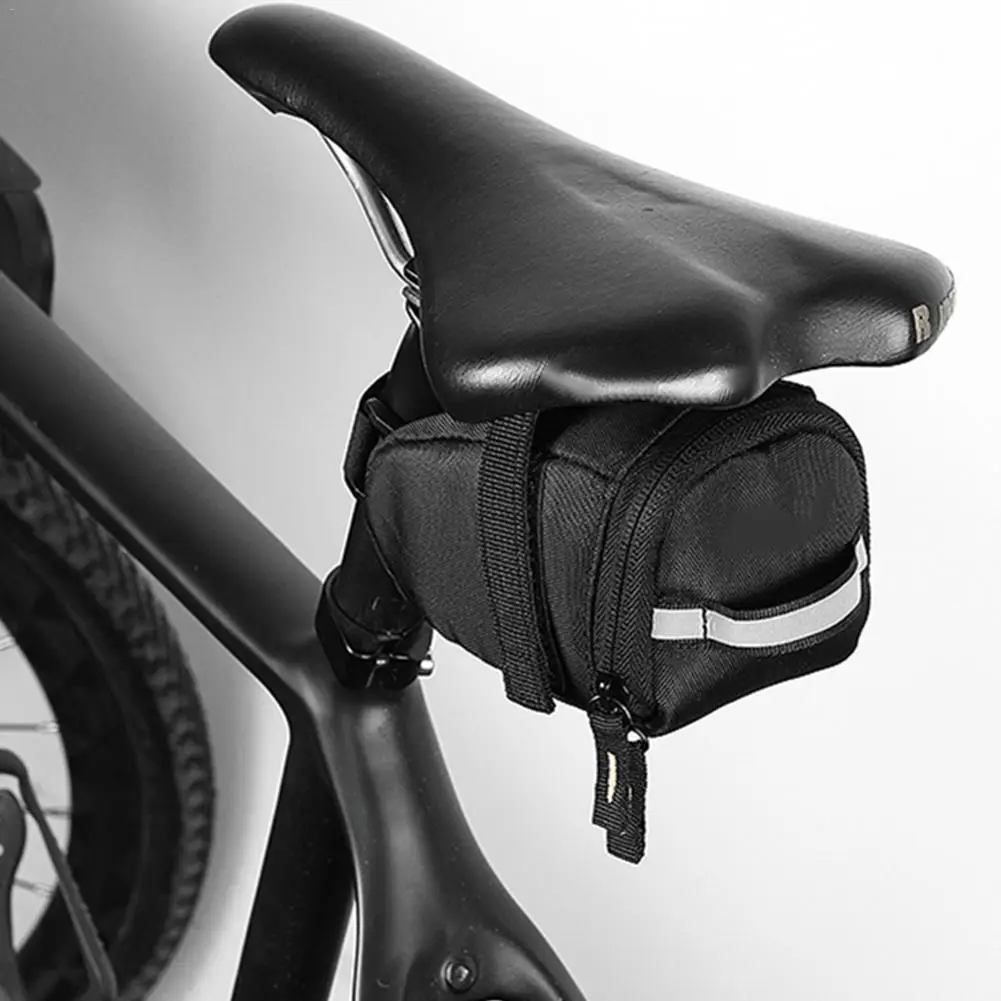 Bicycle Tail Saddle Bag Ultralight Cycling Bike Rear Seat Portable MTB Road Seatpost Repair Tools Saddlebag | Спорт и развлечения