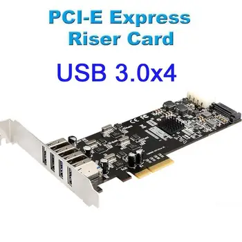 4 Port PCI-E To USB 3.0 HUB PCI Express Expansion Card Adapter 5 Gbps Super Speed For Desktop PCI Extender Expresscard USB 3.0
4 Port PCI-E To USB 3.0 HUB PCI Express Expansion Card Adapter 5 Gbps Super Speed For Desktop PCI Extender Expresscard USB 3.0