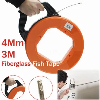Economical 30Meter Fiberglass Fish Tape Reel Puller Conduit Ducting Rodder Pulling Wire Cable Fishing Tool ds99
Economical 30Meter Fiberglass Fish Tape Reel Puller Conduit Ducting Rodder Pulling Wire Cable Fishing Tool ds99