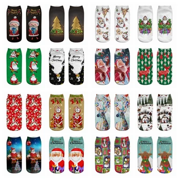 Merry Christmas Theme Socks Decorations for Women 3D Print Cartoon Santa Deer Snowman Socks Cotton Christmas Party New Year Sock
Merry Christmas Theme Socks Decorations for Women 3D Print Cartoon Santa Deer Snowman Socks Cotton Christmas Party New Year Sock