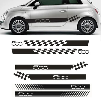 For (1Pair/2Pcs) FOR FIAT 500 DECALS Side Stripe Sticker Abarth Racing Graphic Vinyl Car Stickers da-500
For (1Pair/2Pcs) FOR FIAT 500 DECALS Side Stripe Sticker Abarth Racing Graphic Vinyl Car Stickers da-500
