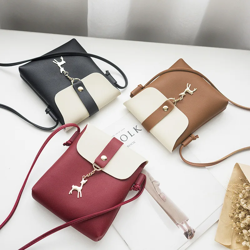 Purse Women's South Korea Napa Texture Matching Color Package Cover Type Hanging Deer Shoulder Bag 2018 Spring And Summer New St
Purse Women's South Korea Napa Texture Matching Color Package Cover Type Hanging Deer Shoulder Bag 2018 Spring And Summer New St