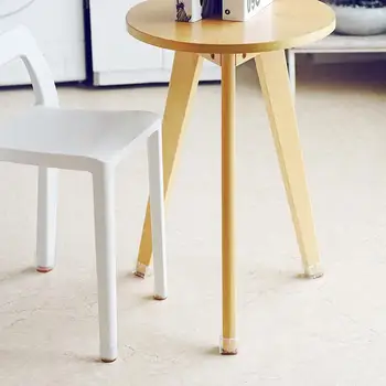 20Pcs Clear Silicone Round Chair Legs Caps Pads 17-21mm for Hardwood Floors