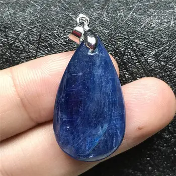 100% Natural Blue Kyanite Pendant For Woman Lady Man Crystal 30x17x4mm Beads Water Drop Gemstone Silver Beauty Jewelry AAAAA
100% Natural Blue Kyanite Pendant For Woman Lady Man Crystal 30x17x4mm Beads Water Drop Gemstone Silver Beauty Jewelry AAAAA