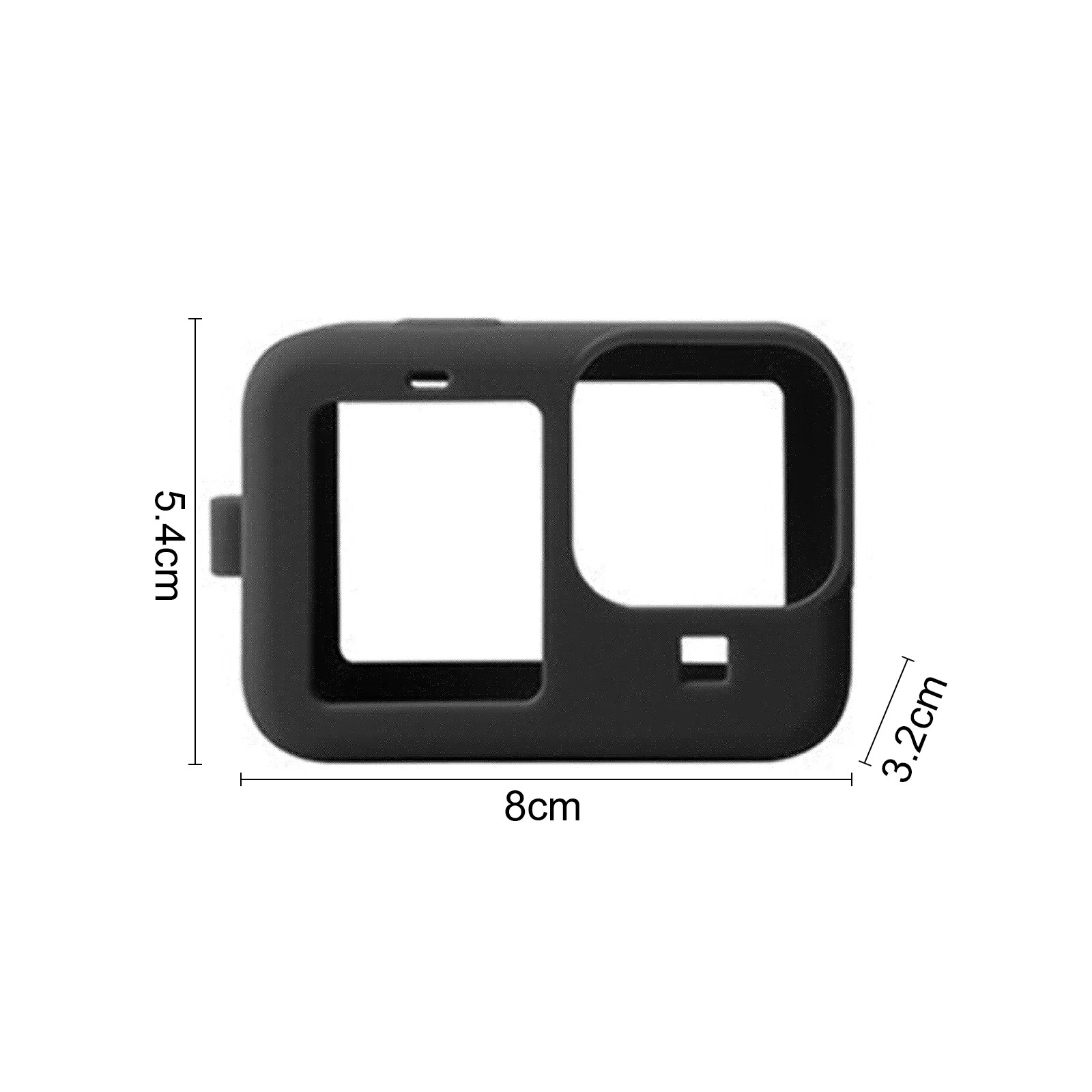 Black Soft Silicone Protective Full Cover Shell Case Action Camera Cover Shell Camera Accessories For GoPro Hero 9
Black Soft Silicone Protective Full Cover Shell Case Action Camera Cover Shell Camera Accessories For GoPro Hero 9
