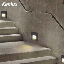 

4pcs Led stair light 3W 58*58mm/3W 86*86mm Led Step lights AC85-265V Aluminum outdoor & indoor waterproof foot light night lamp