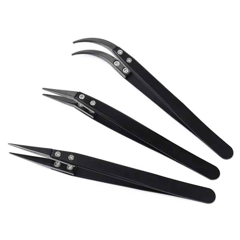 GTBL Black Ceramic Tweezers Insulation Pliers Stainless Steel Tweezers Heat-Resistant Multifunctional Household Hand Tools
GTBL Black Ceramic Tweezers Insulation Pliers Stainless Steel Tweezers Heat-Resistant Multifunctional Household Hand Tools
