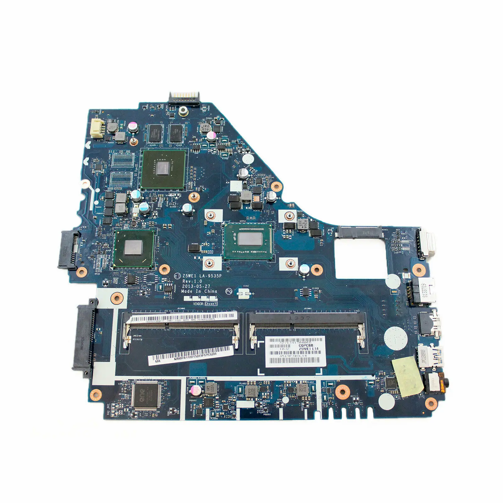 Z5WE1 LA-9535P NBMES11001 NB.MES11.001 для acer aspire E1-570 E1-570G Материнская плата ноутбука i3-3217U GT740M ddr3 |