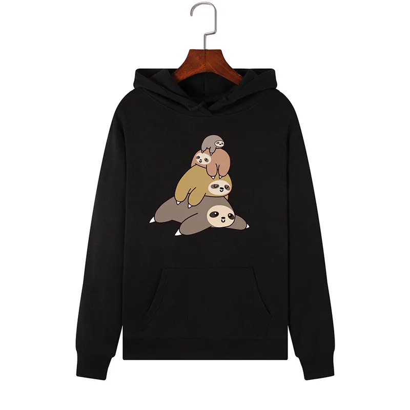 Hoodies Women 2019 Lovely Sloth Print Hoodie Pullover Long Sleeve Clothes Warm Hooded Sweatshirt Winter Coat Women Casual Tops
Hoodies Women 2019 Lovely Sloth Print Hoodie Pullover Long Sleeve Clothes Warm Hooded Sweatshirt Winter Coat Women Casual Tops