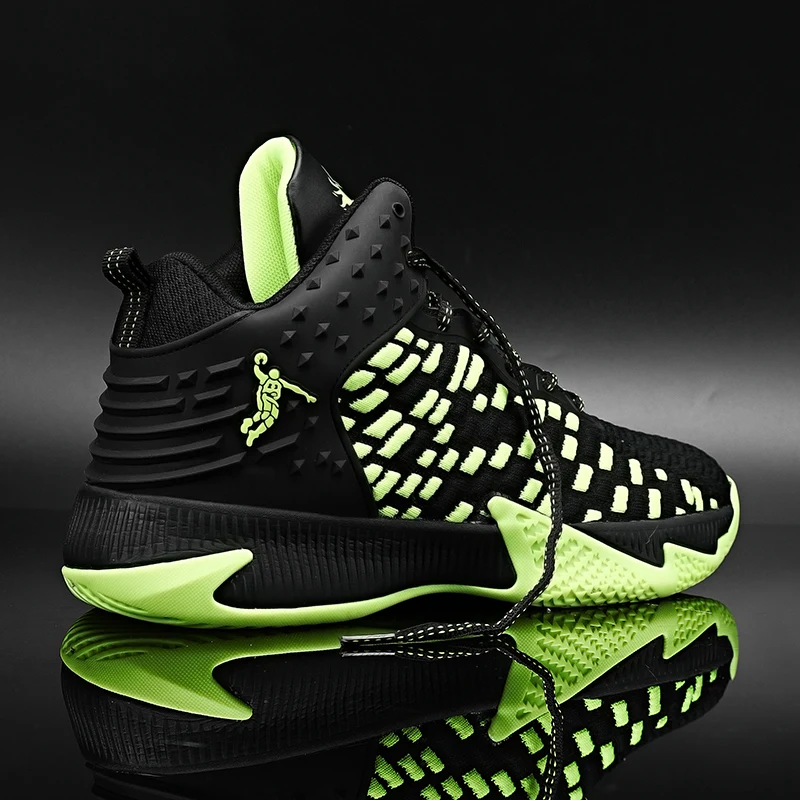 2020 New Cushioning Basketball Shoes for Men High Quality Mesh Top Basketball Sneakers Men Non-slip Outdoor Basket Sports Shoes
2020 New Cushioning Basketball Shoes for Men High Quality Mesh Top Basketball Sneakers Men Non-slip Outdoor Basket Sports Shoes