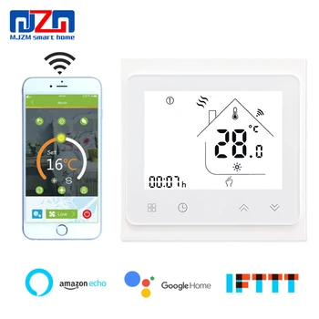 95~240V WiFi Smart Thermostat Temperature Controller for Water Electric Floor Heating Gas Boiler Works With Alexa Google
95~240V WiFi Smart Thermostat Temperature Controller for Water Electric Floor Heating Gas Boiler Works With Alexa Google