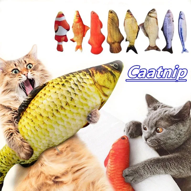 Pet Soft Plush Creative 3D Carp Fish Shape Cat Toy Gifts Catnip Fish Stuffed Pillow Doll Simulation Fish Playing Toy For Pet
Pet Soft Plush Creative 3D Carp Fish Shape Cat Toy Gifts Catnip Fish Stuffed Pillow Doll Simulation Fish Playing Toy For Pet