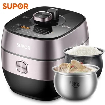 Supor 50hc8033q Fresh Breathing Electric Pressure Cooker IH High Pressure Rice Pot 5L Double-Liner Household Smart 4-6 People
Supor 50hc8033q Fresh Breathing Electric Pressure Cooker IH High Pressure Rice Pot 5L Double-Liner Household Smart 4-6 People