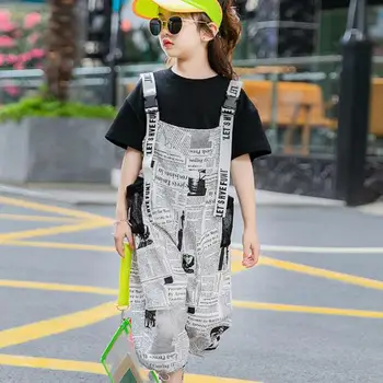 2020 Toddler Girls Clothing Sets Teen Girls Tops + Overalls Hip Hop Jumpsuit Jazz Dnace Costumes For Children Girls 6 8 10 12 14
2020 Toddler Girls Clothing Sets Teen Girls Tops + Overalls Hip Hop Jumpsuit Jazz Dnace Costumes For Children Girls 6 8 10 12 14