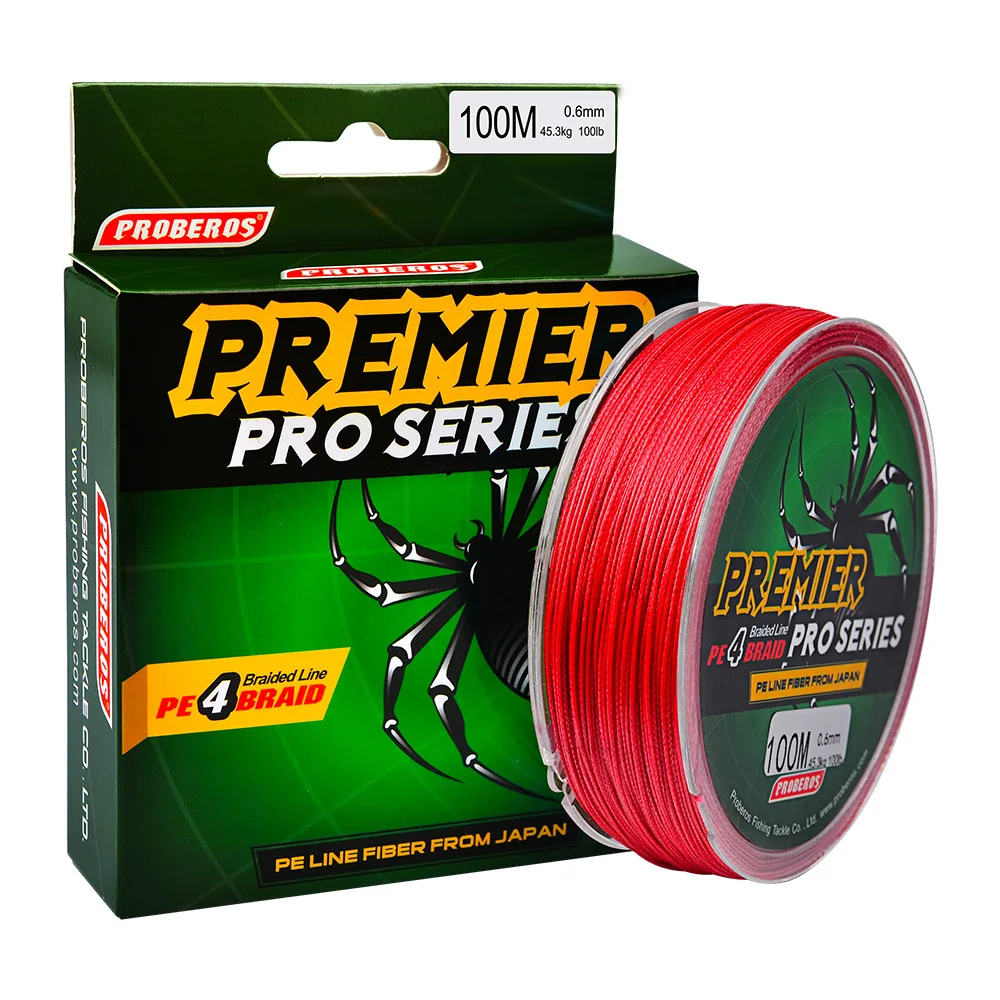 Songrui Fishing Gear 4 Series 100 M Dyneema Fishing Line 6-Color PE Line 0.4 #-10 # Weaving Mainline Green Label with Box
Songrui Fishing Gear 4 Series 100 M Dyneema Fishing Line 6-Color PE Line 0.4 #-10 # Weaving Mainline Green Label with Box