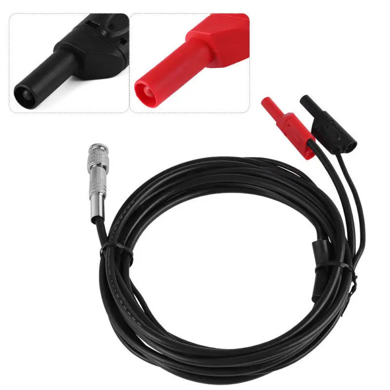 Hantek HT30A Rubber Head Multi-Function Test Line Oscilloscope Accessories Peak Attenuation Ratio: 10000:1 Line Length 2.9M
Hantek HT30A Rubber Head Multi-Function Test Line Oscilloscope Accessories Peak Attenuation Ratio: 10000:1 Line Length 2.9M