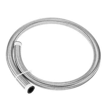 3FT AN4 AN6 AN8 AN10 Fuel Hose Oil Gas Cooler Hose Line Pipe Tube Outside 304 Stainless Steel Braided Inside CPE Rubber 
3FT AN4 AN6 AN8 AN10 Fuel Hose Oil Gas Cooler Hose Line Pipe Tube Outside 304 Stainless Steel Braided Inside CPE Rubber