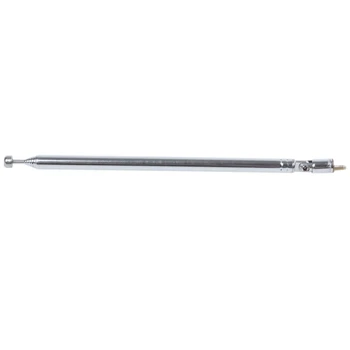 Metal part 7 Telescopic AM, FM radio antenna length 75 cm long silver
Metal part 7 Telescopic AM, FM radio antenna length 75 cm long silver