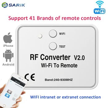 RF converter replace Rf remote controls through singal conversion to transform traditional remote control device into internet
RF converter replace Rf remote controls through singal conversion to transform traditional remote control device into internet
