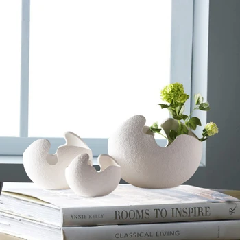MODERN CREATIVITY WHITE CERAMIC VASES FOR WEDDING HOME DECORATION GIFT HYDROPONIC POTTED PERSONALITY PLANTS DAFFODIL FLOWERPOT
MODERN CREATIVITY WHITE CERAMIC VASES FOR WEDDING HOME DECORATION GIFT HYDROPONIC POTTED PERSONALITY PLANTS DAFFODIL FLOWERPOT