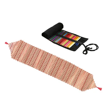 1Pcs Black Color School Pencil Case Roll 36 Holes Penal Pencil Case Canvas Large Pen Bag & 1Pcs Linen Christmas Table Runner Dec
1Pcs Black Color School Pencil Case Roll 36 Holes Penal Pencil Case Canvas Large Pen Bag & 1Pcs Linen Christmas Table Runner Dec