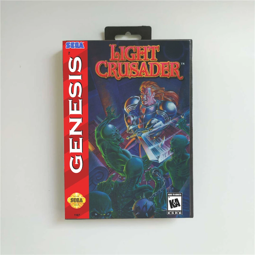 Light Crusader - USA Cover With Retail Box 16 Bit MD Game Card for Sega Megadrive Genesis Video Game Console
Light Crusader - USA Cover With Retail Box 16 Bit MD Game Card for Sega Megadrive Genesis Video Game Console