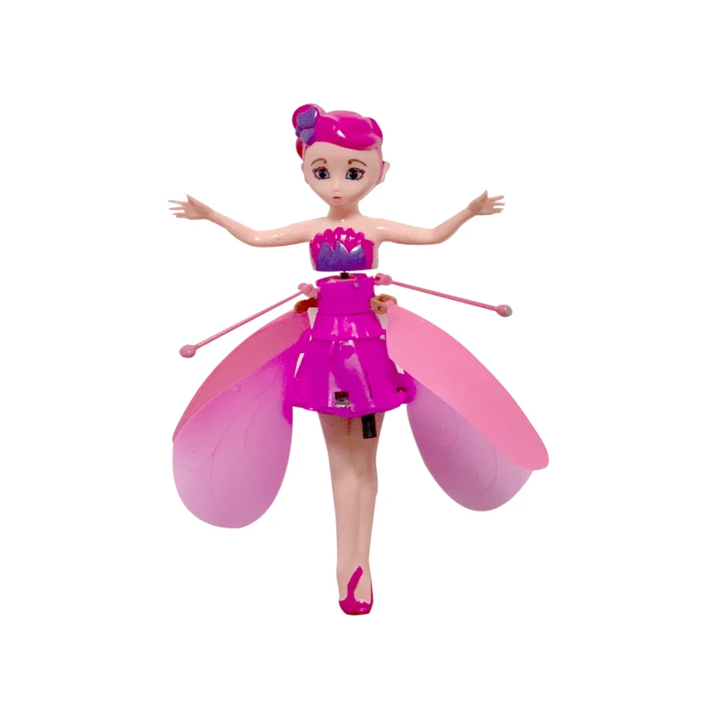 Fairy Doll Children's New Flower Fairy Cartoon Inductive Flying Machine Fashion Flying Kids Gifts Toy Light Electronic For Kids 
Fairy Doll Children's New Flower Fairy Cartoon Inductive Flying Machine Fashion Flying Kids Gifts Toy Light Electronic For Kids