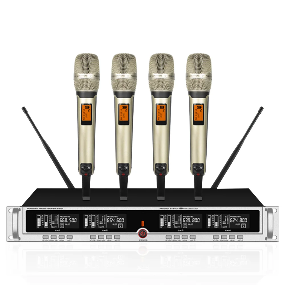 Wireless microphone one for four SKM9000 microphone U segment stage performance lava clip home handheld headset conference
Wireless microphone one for four SKM9000 microphone U segment stage performance lava clip home handheld headset conference