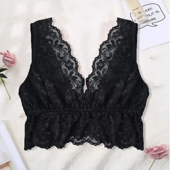 Tank Camisole Plus Size Women Lace Strap V Neck Bandage Short Crop Top Woman Black White Sexy Ladies Vest Underwear 3XL 8/1
Tank Camisole Plus Size Women Lace Strap V Neck Bandage Short Crop Top Woman Black White Sexy Ladies Vest Underwear 3XL 8/1