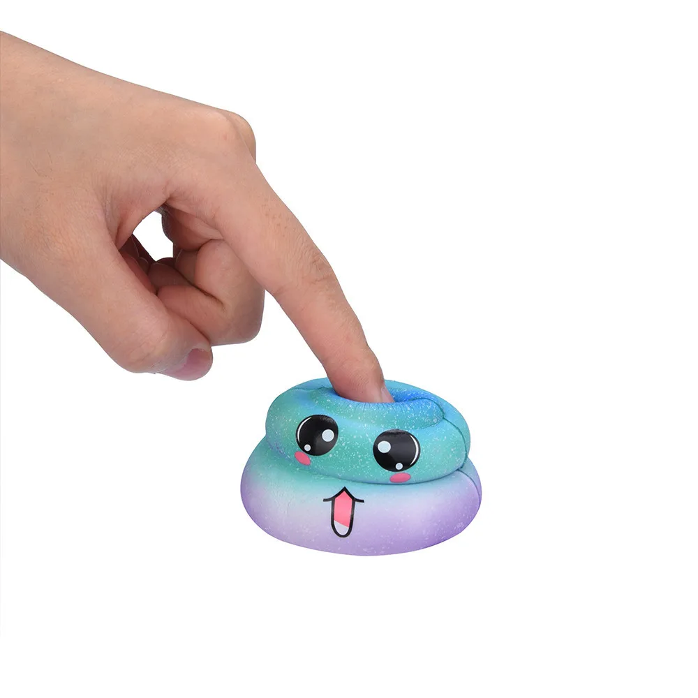 stress relief toys funny gift color poo cute christmas gifts #a