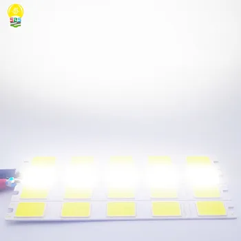 10pcs LED Light Source 12V COB Lamp Grid Shape 5W cold White Color 151mm for DIY strip Lamp Cedorative Lighting Work Lamp
10pcs LED Light Source 12V COB Lamp Grid Shape 5W cold White Color 151mm for DIY strip Lamp Cedorative Lighting Work Lamp