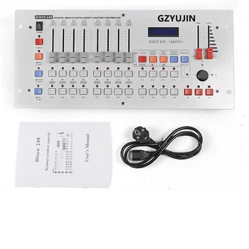 240 Channel DMX Controller DMX 512 Control Panel, Light Control, DMX Controller, Wireless DMX Console, DJ Operator Equippment
240 Channel DMX Controller DMX 512 Control Panel, Light Control, DMX Controller, Wireless DMX Console, DJ Operator Equippment