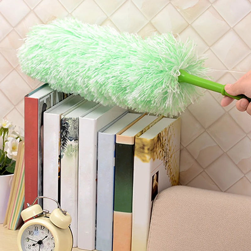 Telescopic Microfibre Duster Extendable Dust Remover Cleanning Brush For Air-conditioner Furniture Shutter Home Car Cleaner Tool | Дом и сад