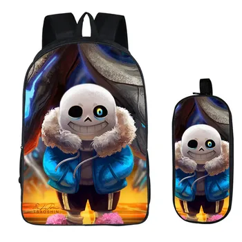 Anime Undertale Backpack for Teenage Girls Boys Pencil Holder Sans Children School Case + Book Bag Set Women Men Travel Bags
Anime Undertale Backpack for Teenage Girls Boys Pencil Holder Sans Children School Case + Book Bag Set Women Men Travel Bags