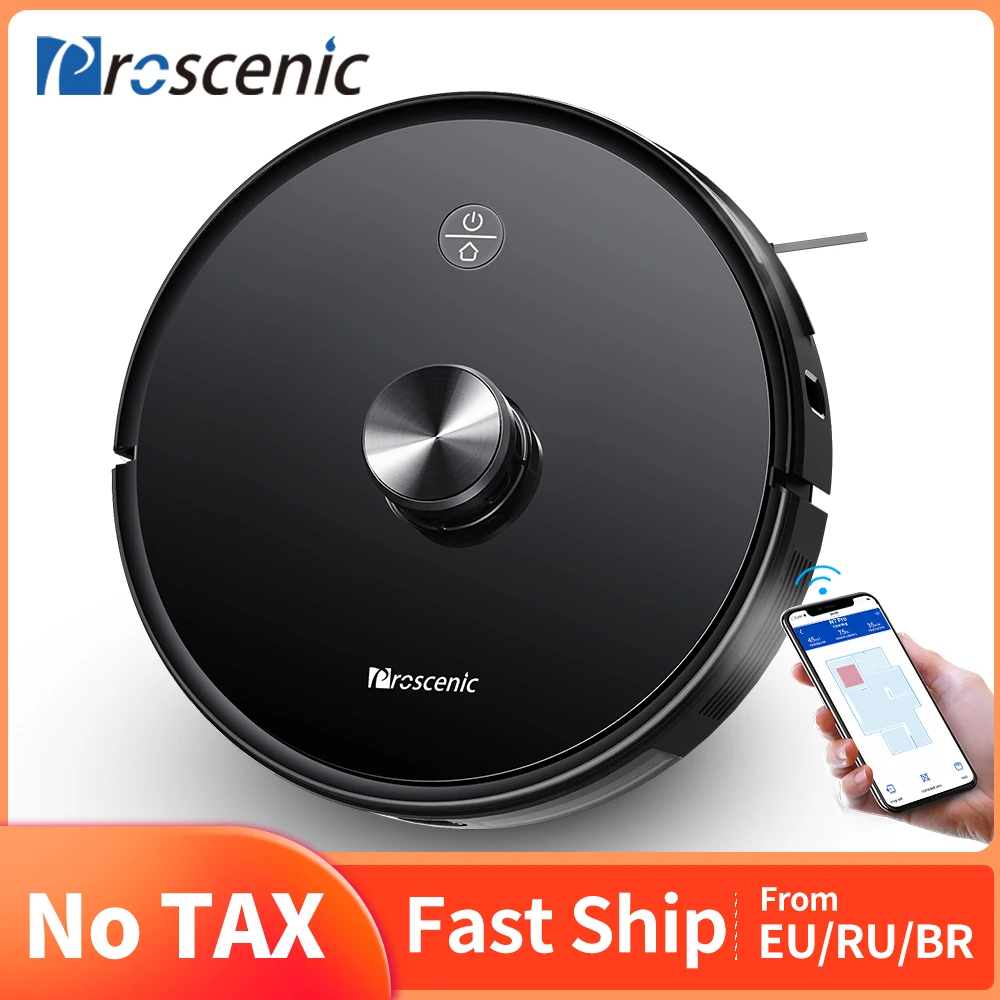 Proscenic M7 Pro 2700pa Laser Navigation Robot Vacuum Cleaner with Wet Cleaning Washing Vacuum Cleaner Carpet cleaner for Home
Proscenic M7 Pro 2700pa Laser Navigation Robot Vacuum Cleaner with Wet Cleaning Washing Vacuum Cleaner Carpet cleaner for Home