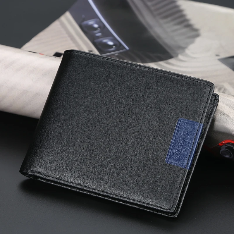 Men short purse horizontal multi-card open wallet simple soft leather thin ticket clip
Men short purse horizontal multi-card open wallet simple soft leather thin ticket clip