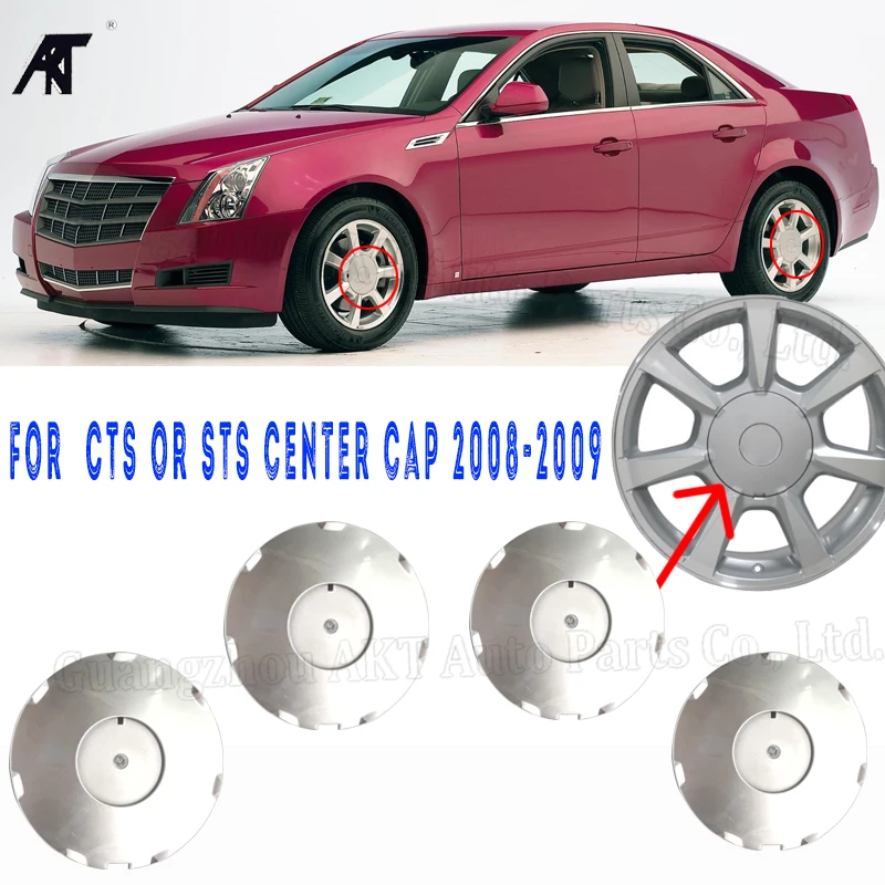 

4pcs WHEEL CENTER CAP for 2008-2009 CADILLAC CTS GM# 9596626