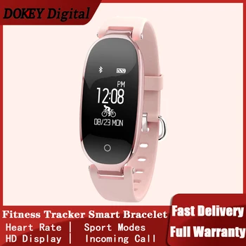 S3 Smart Watch Women For IPHONE Android Fitness Tracker Bracelet 0.96" Heart Rate Monitor Bluetooth Waterproof IP67 Activity
S3 Smart Watch Women For IPHONE Android Fitness Tracker Bracelet 0.96" Heart Rate Monitor Bluetooth Waterproof IP67 Activity